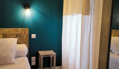 Doppel- oder Zweibettzimmer, Flussblick