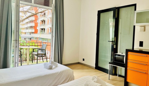 Standard-Studio, Balkon