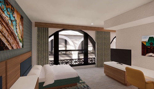 Zimmer, 1 King-Bett (Arcade View)