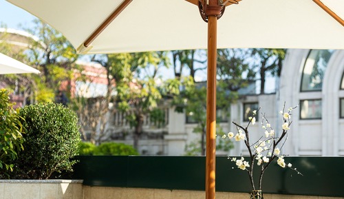 Comfort-Vierbettzimmer, Balkon, Stadtblick