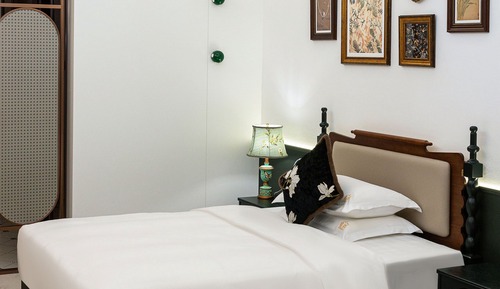 Elite-Zweibettzimmer, 2 Queen-Betten, Stadtblick