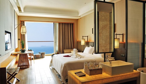 Panorama-Zimmer, Balkon, Meerblick