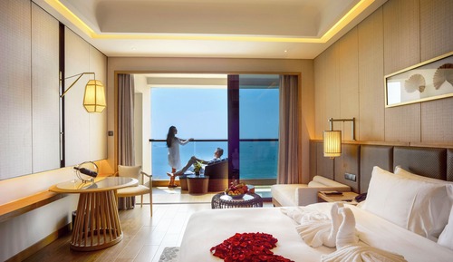 Luxury-Zimmer, Balkon, Meerblick