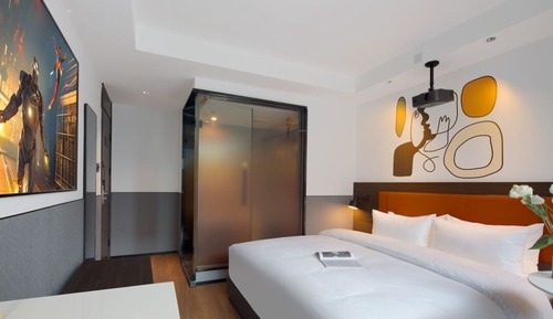 Comfort-Doppelzimmer, Stadtblick