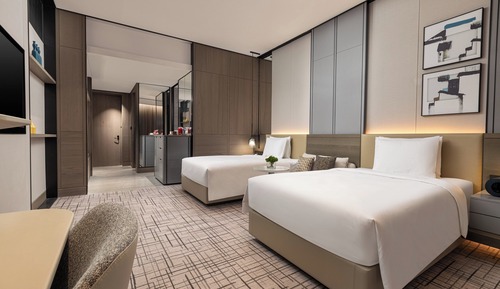 Standardzimmer, 2 Doppelbetten, Zutritt zur Club Lounge