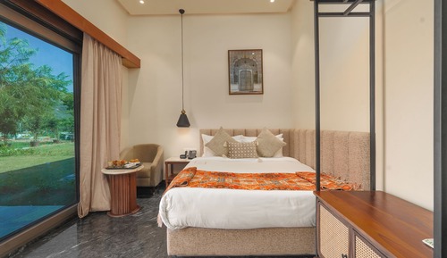 Deluxe-Doppelzimmer, Gartenblick