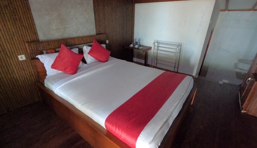 Superior-Bungalow, Gartenblick