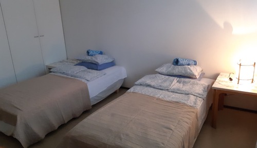 Doppel- oder Zweibettzimmer, Gartenblick