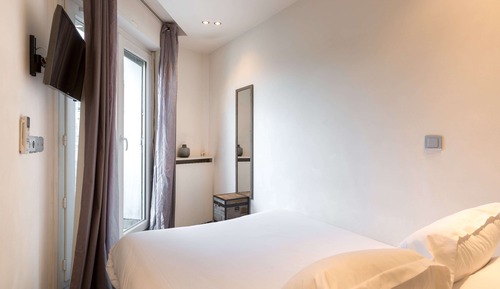 Gallery-Apartment, Balkon, Stadtblick