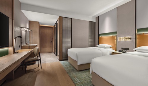 Zimmer, 2 Einzelbetten (Guest Room High Floor)