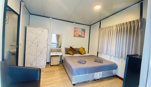 Zimmer, 1 Queen-Bett, Balkon, Gartenblick