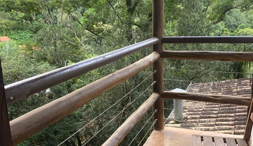 Deluxe-Chalet, Veranda