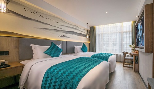 Superior-Zweibettzimmer, Stadtblick
