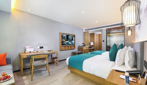 Superior-Zweibettzimmer, Stadtblick