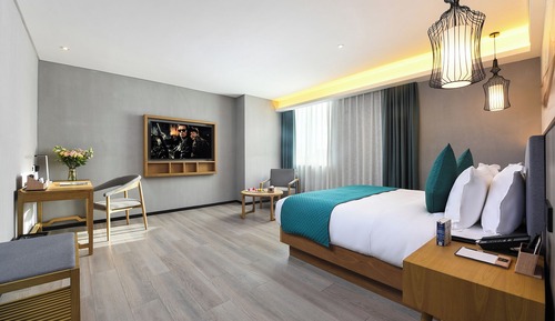 Exclusive-Doppelzimmer, Stadtblick