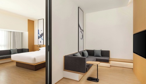 Suite, 1 King-Bett