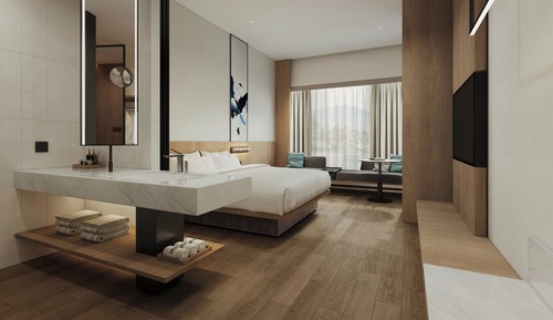 Zimmer, 1 King-Bett