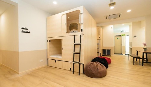Dormitorio compartido clásico, 2 camas dobles