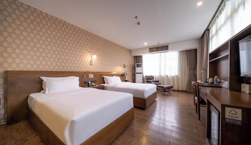 Luxury-Zweibettzimmer, Stadtblick