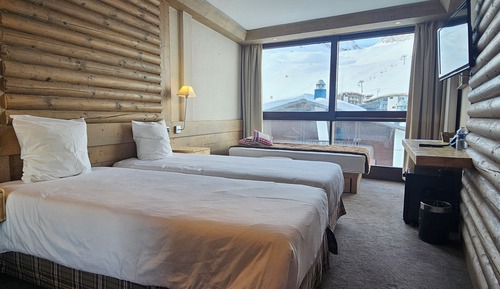 Superior-Dreibettzimmer, Nichtraucher, Bergblick