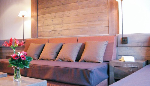 Familien-Vierbettzimmer, Bergblick