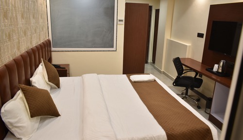 Deluxe-Doppelzimmer, Balkon, Stadtblick