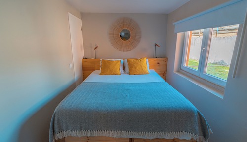 Villa, 2 Schlafzimmer, Blick auf den Innenhof