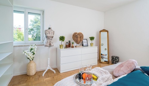 Deluxe-Apartment, Balkon