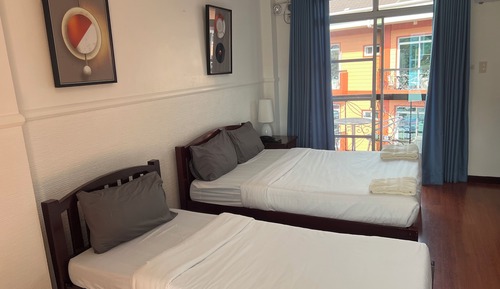 Standard-Doppelzimmer, Balkon, Bergblick