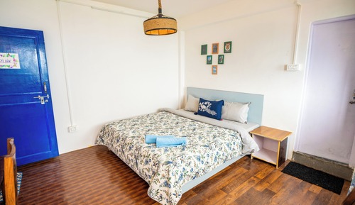 Standard-Doppelzimmer, Balkon, Bergblick