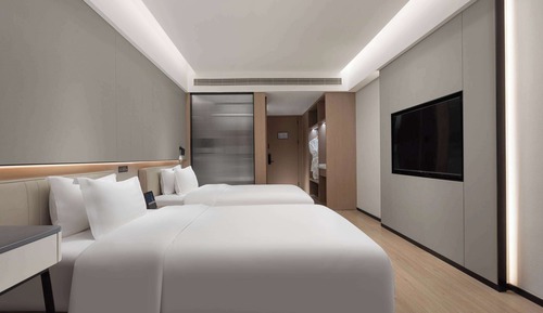 Deluxe-Zimmer, 2 Doppelbetten, Nichtraucher