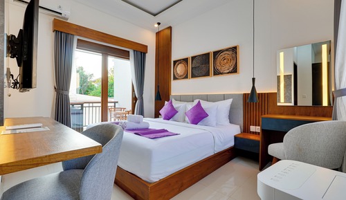 Deluxe-Villa, Poolblick