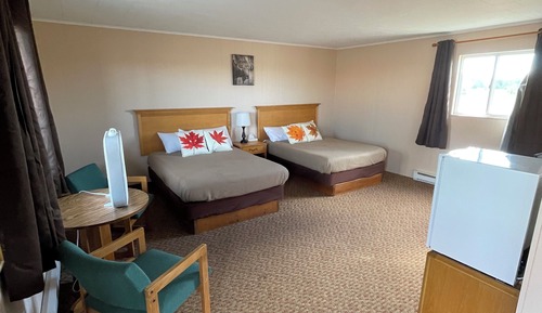 Basic-Doppelzimmer, Terrasse, Strandblick