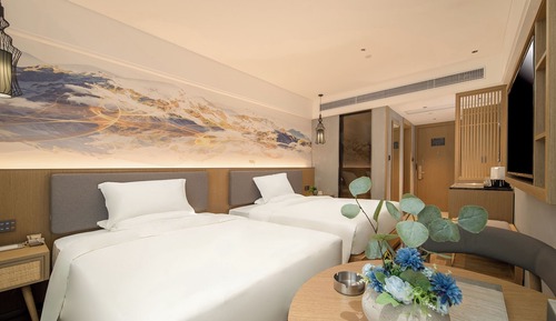 Superior-Zweibettzimmer, Gartenblick