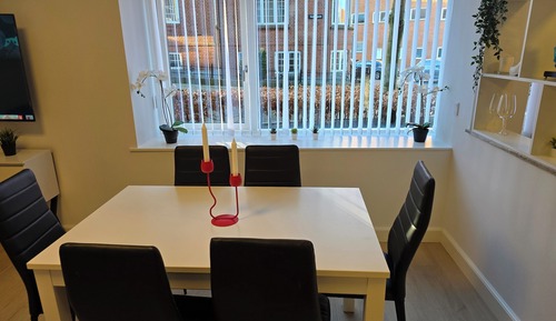 Familienapartment, Blick auf den Innenhof