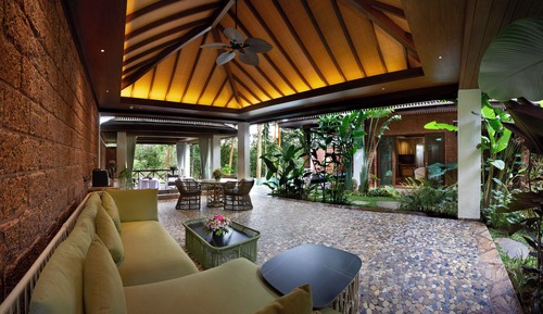 Luxury-Suite, Balkon, Gartenblick