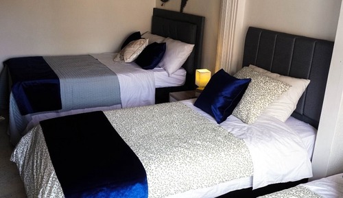 Standard-Vierbettzimmer, Mehrere Betten, Balkon