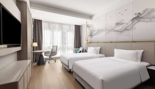 Deluxe-Zimmer, 2 Einzelbetten, Nichtraucher