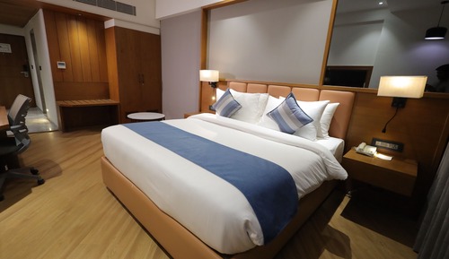 Zimmer, 1 King-Bett, barrierefrei