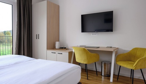 Comfort-Doppel- oder -Zweibettzimmer, Balkon, Flussblick