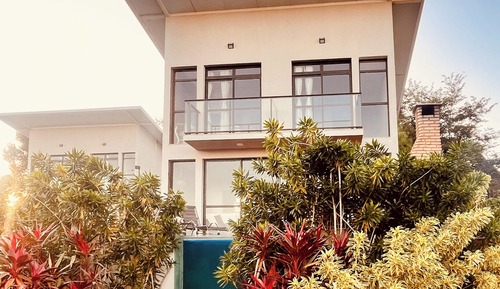 Deluxe-Haus, 2 Schlafzimmer, eigener Pool, Bergblick