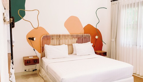 Junior-Zimmer, 1 Schlafzimmer, Poolblick