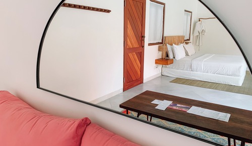 Junior-Studio, 1 Schlafzimmer, Küche, Poolblick