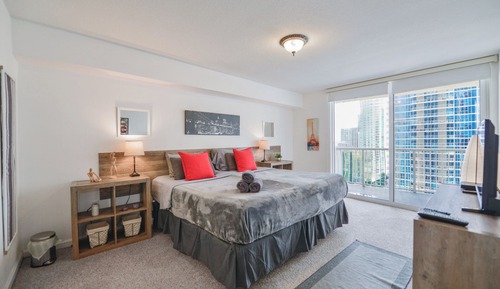 Apartment, 1 Schlafzimmer, Balkon, Stadtblick