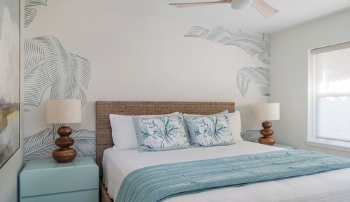 Familienapartment, 1 King-Bett und Schlafsofa, Küche, Gartenblick