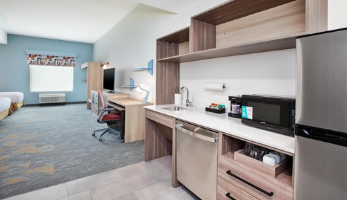 Studio, 2 Queen-Betten, rollstuhlgeeignete Dusche (Mobility & Hearing)