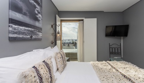 Deluxe-Doppel- oder -Zweibettzimmer, Nichtraucher, Strandblick
