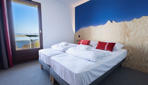 Superior-Doppel- oder -Zweibettzimmer, Balkon, Seeblick