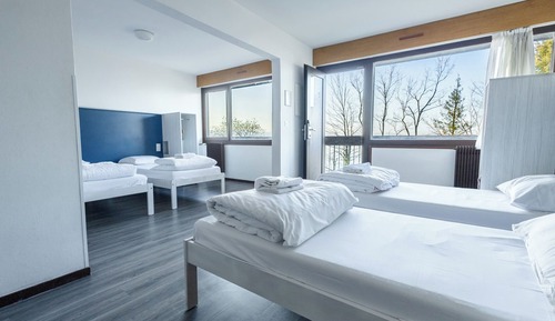 Economy-Vierbettzimmer, Seeblick