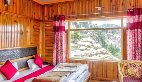 Luxury-Doppelzimmer, Terrasse, Bergblick